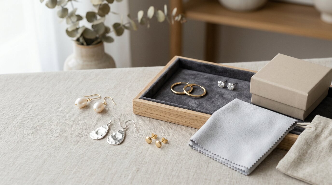 How to Care for and Store Earrings Properly